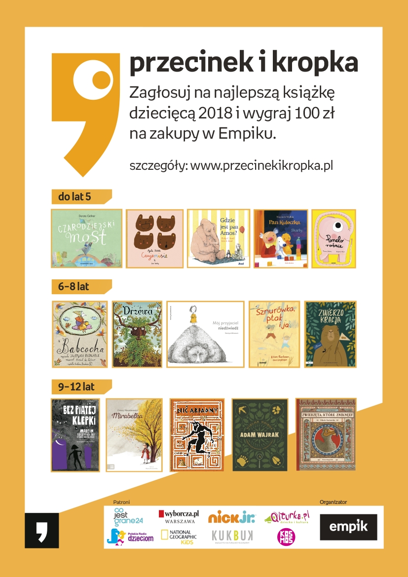 Najlepsza Książka Dziecięca, Przecinek i Kropka 